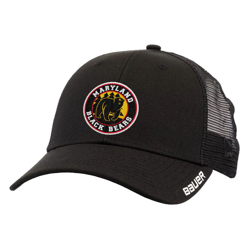 Maryland Black Bears Bauer Adult Team Mesh Snapback