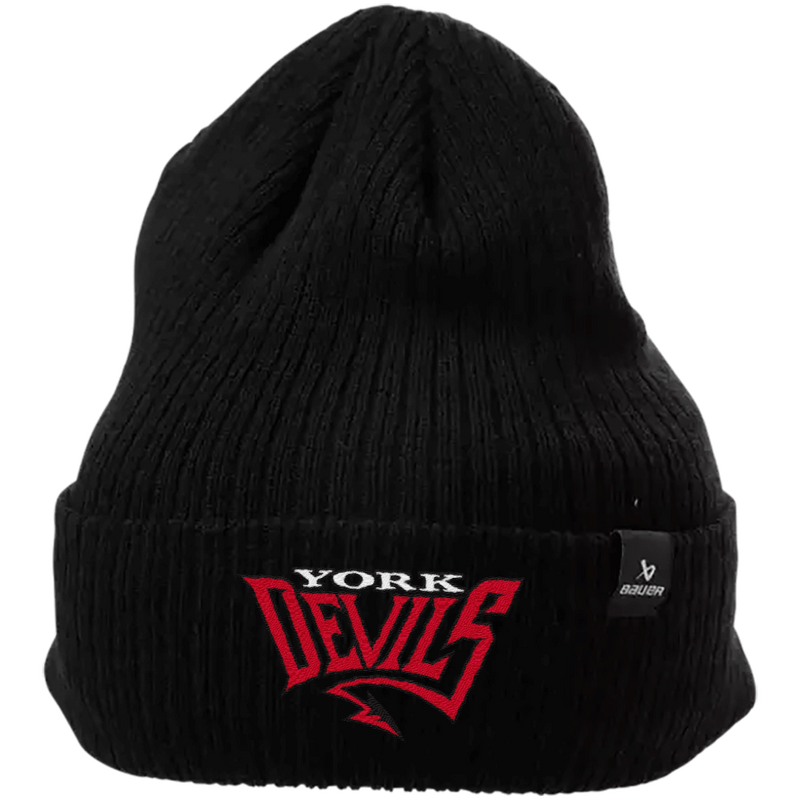 York Devils Bauer Team Ribbed Toque