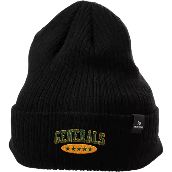 Red Bank Generals Bauer Team Ribbed Toque