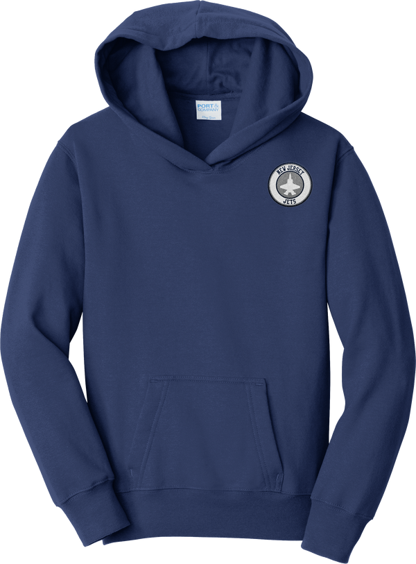 NJ Jets Youth Fan Favorite Fleece Pullover Hooded Sweatshirt