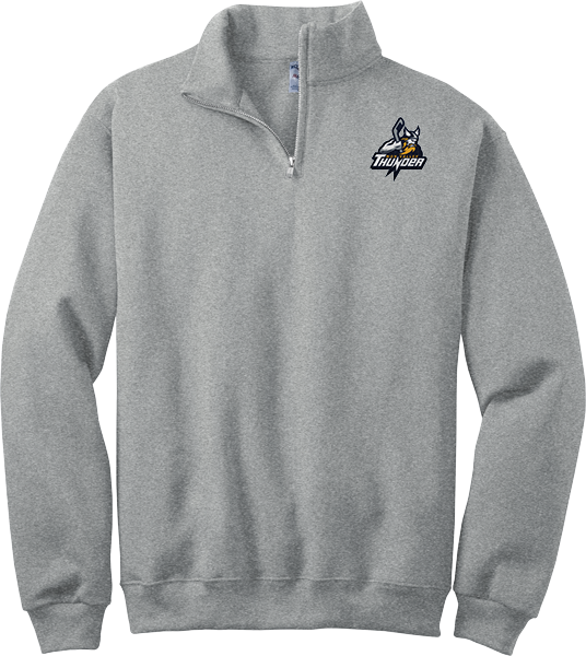 Mon Valley Thunder NuBlend 1/4-Zip Cadet Collar Sweatshirt