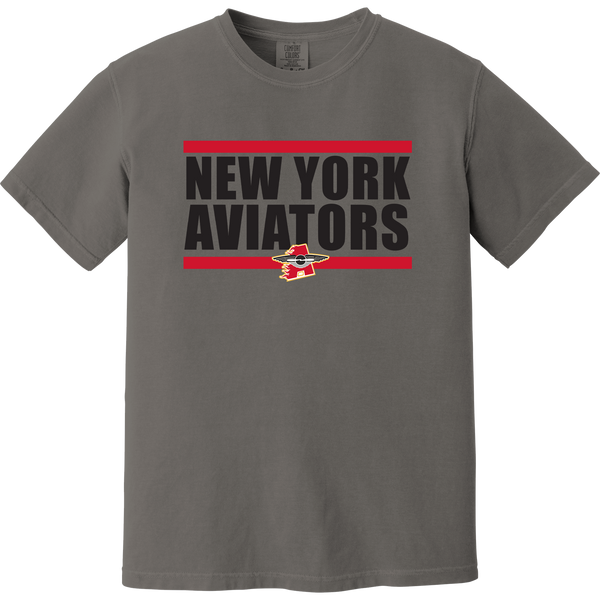 NY Aviators Heavyweight Ring Spun Tee