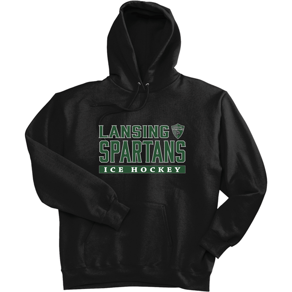 Lansing Spartans Ultimate Cotton - Pullover Hooded Sweatshirt