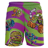 Going Yard Zombie Youth Workout Wear Shorts