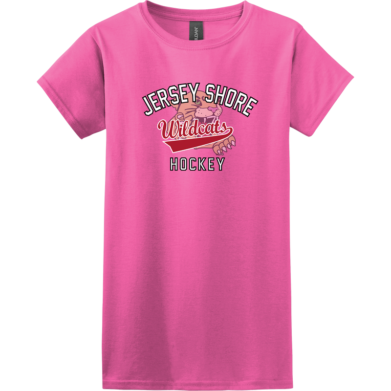 Jersey Shore Wildcats Softstyle Ladies' T-Shirt