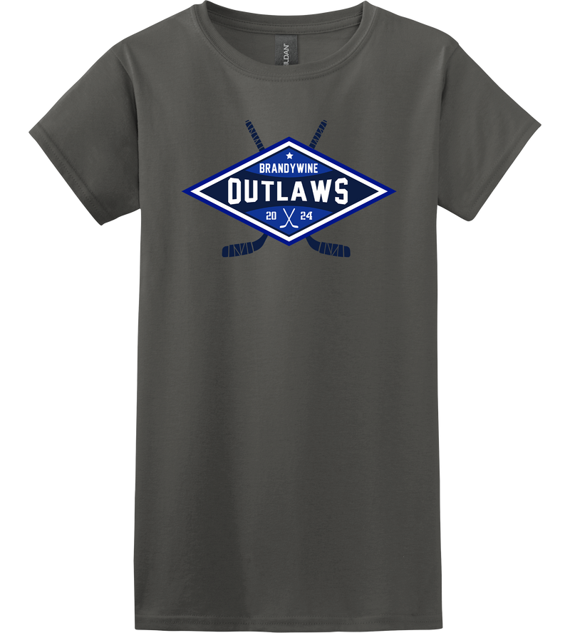 Brandywine Outlaws Softstyle Ladies' T-Shirt