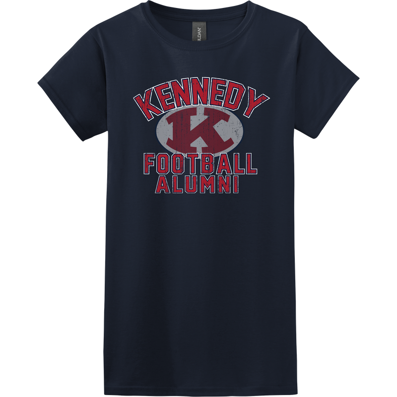 JFK Knights Football Alumni Softstyle Ladies' T-Shirt