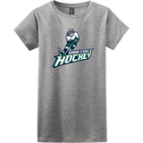 Hard Edge Hockey Softstyle Ladies' T-Shirt