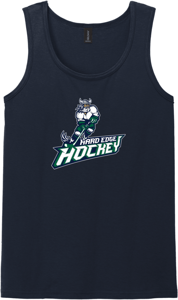 Hard Edge Hockey Softstyle Tank Top