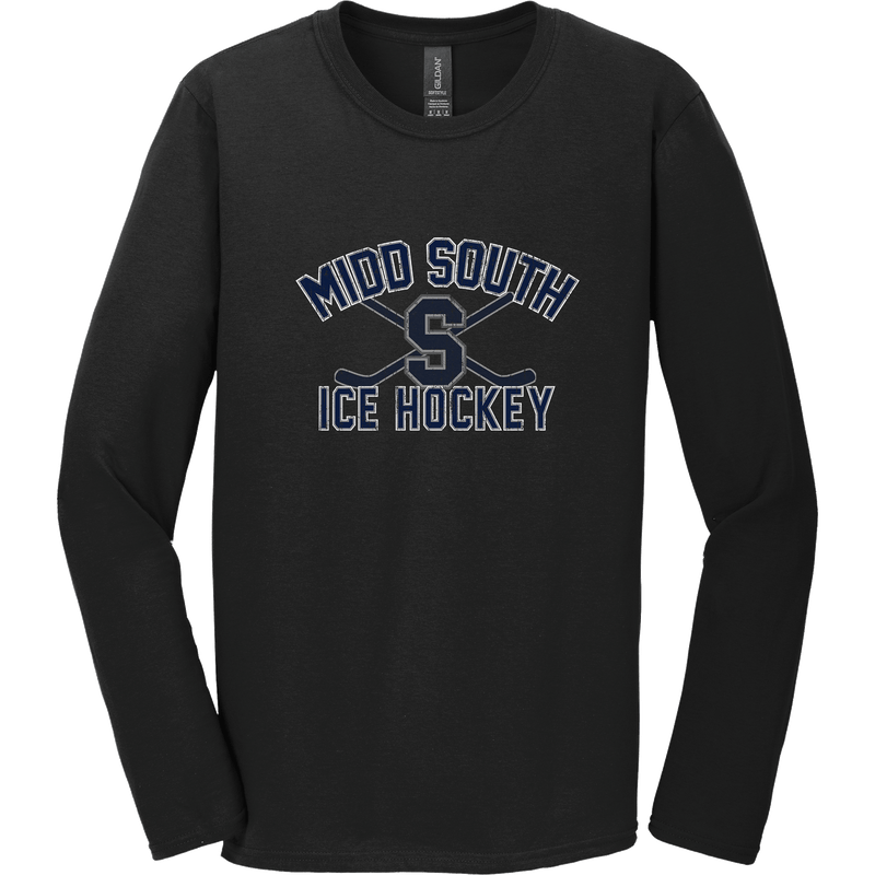 Midd South Hockey Softstyle Long Sleeve T-Shirt