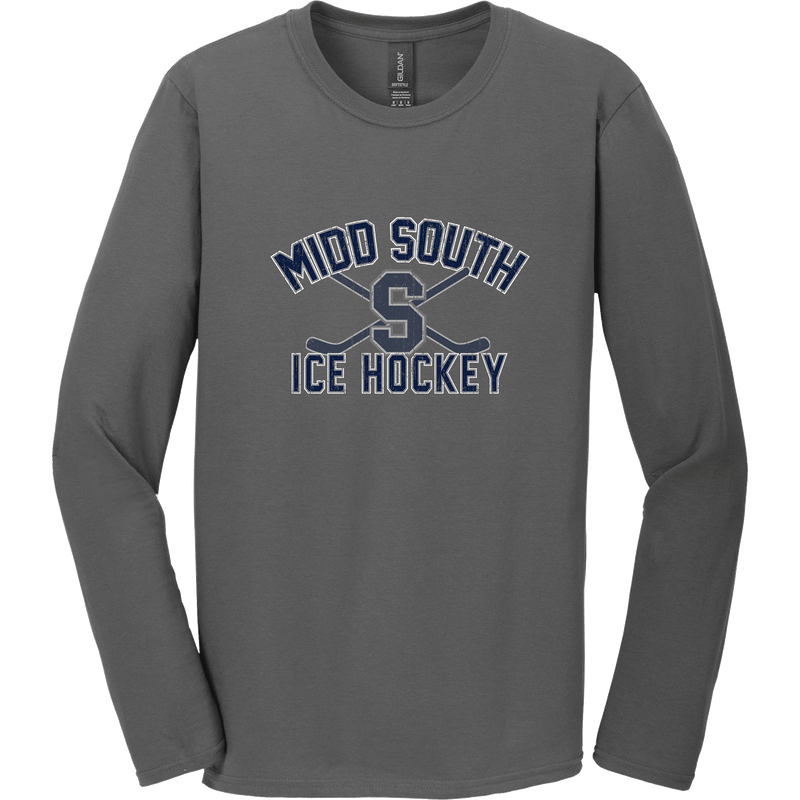 Midd South Hockey Softstyle Long Sleeve T-Shirt