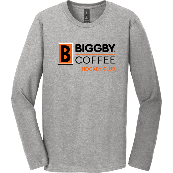 Biggby Coffee Hockey Club Softstyle Long Sleeve T-Shirt