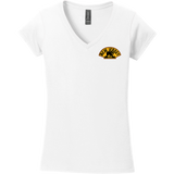 NJ Bears Softstyle Ladies Fit V-Neck T-Shirt