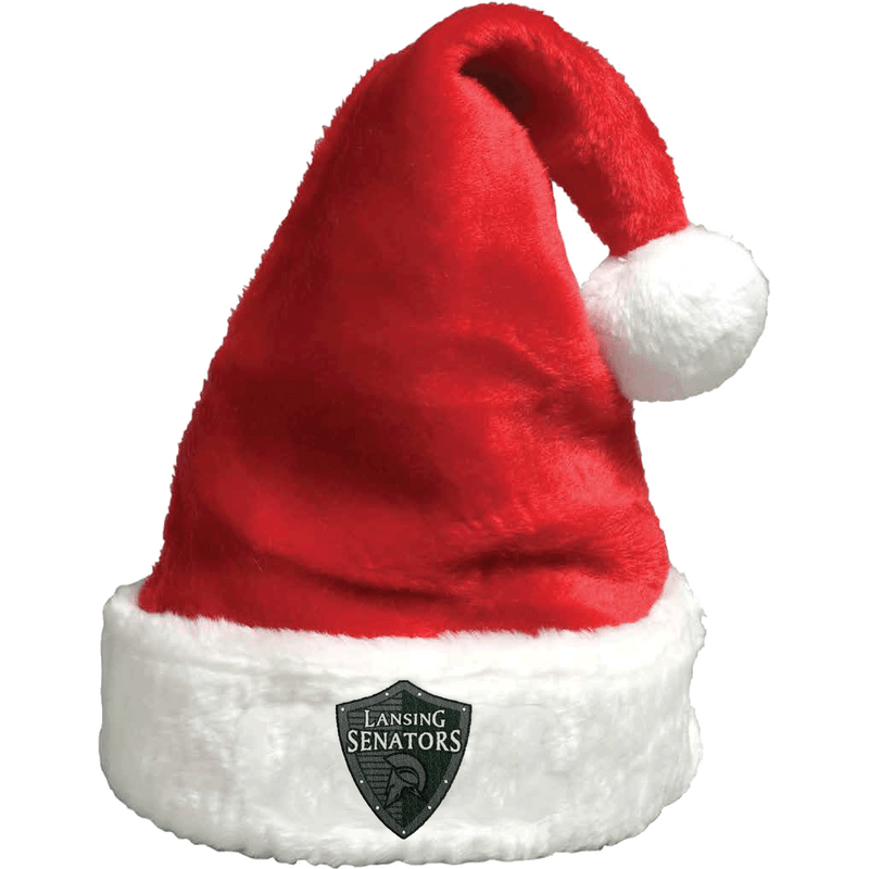 Lansing Senators Plush Santa Hat