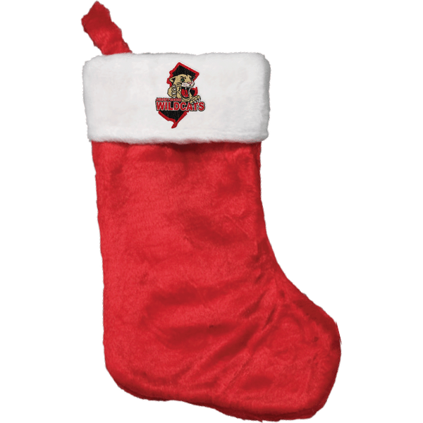 Jersey Shore Wildcats Plush Christmas Stocking