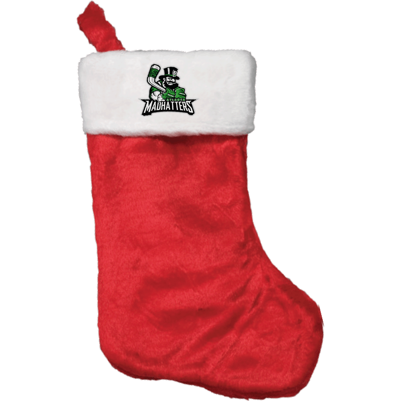 Atlanta Madhatters Plush Christmas Stocking