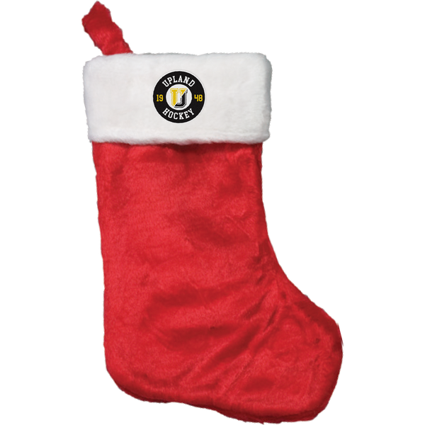 Upland Country Day School Plush Christmas Stocking