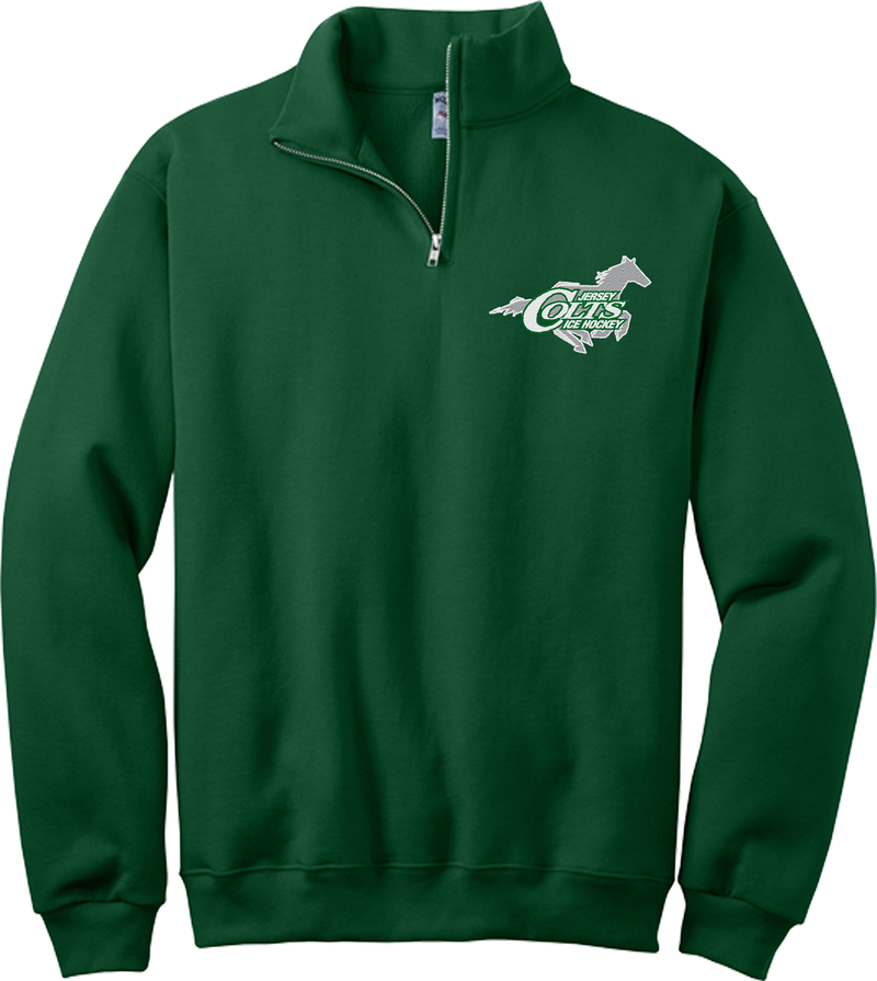 NJ Colts NuBlend 1/4-Zip Cadet Collar Sweatshirt