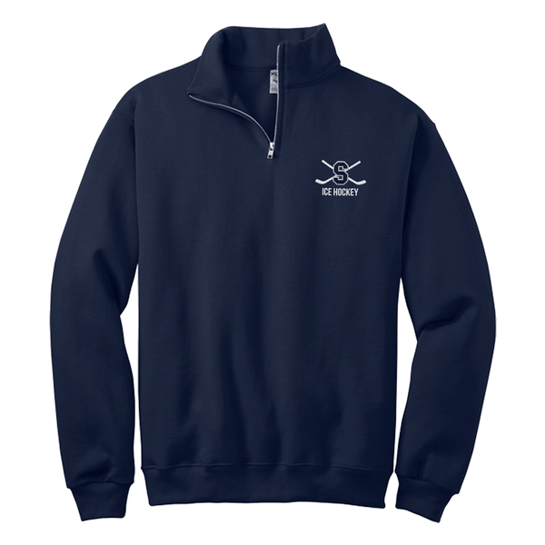 Midd South Hockey NuBlend 1/4-Zip Cadet Collar Sweatshirt