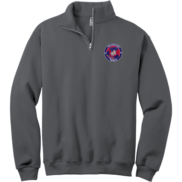 Philadelphia Rebels NuBlend 1/4-Zip Cadet Collar Sweatshirt