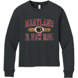 MD Jr. Black Bears Youth 6-Ounce Heavyweight Long Sleeve Tee