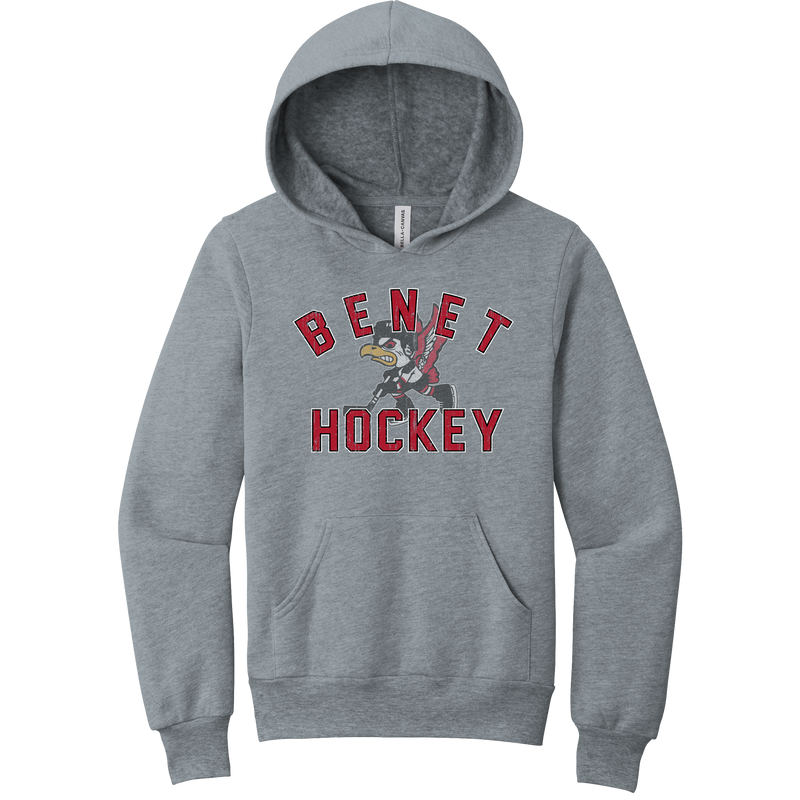 Benet Hockey Youth Sponge Fleece Pullover Hoodie