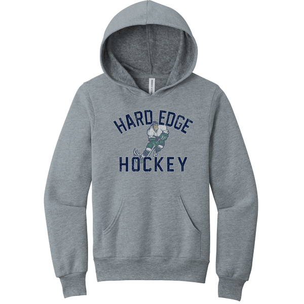 Hard Edge Hockey Youth Sponge Fleece Pullover Hoodie