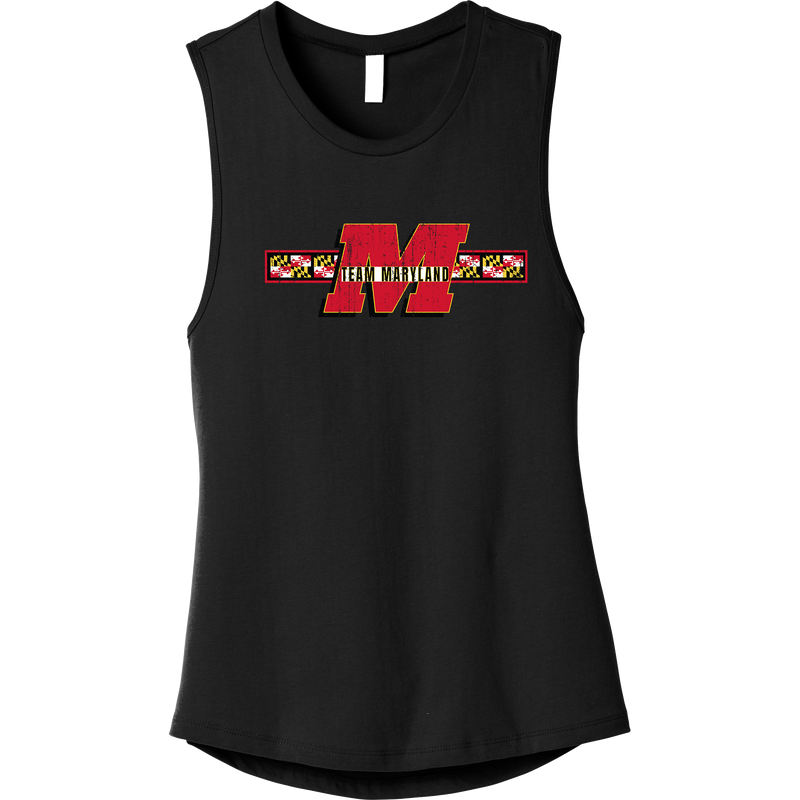 Team Maryland Womens Jersey Muscle Tank