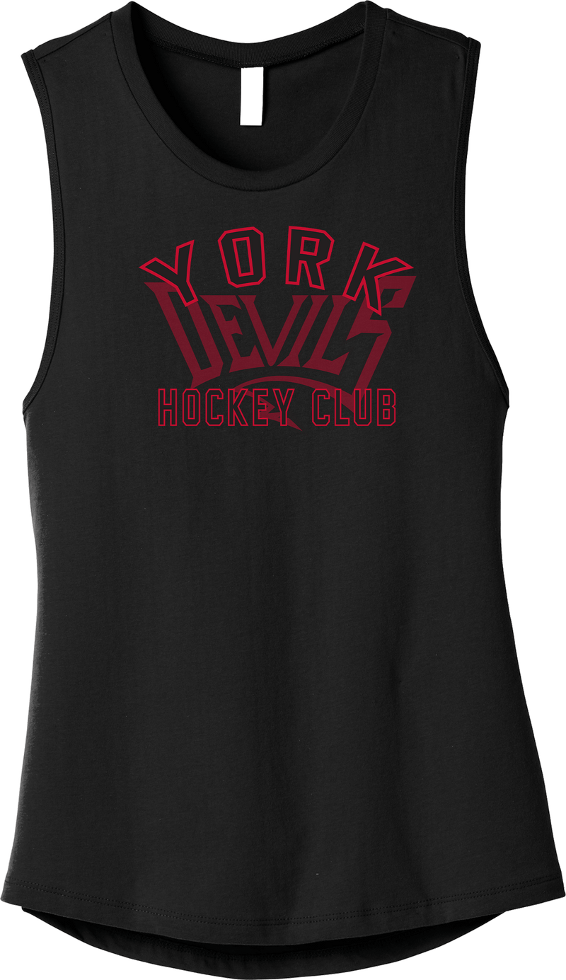 York Devils Womens Jersey Muscle Tank