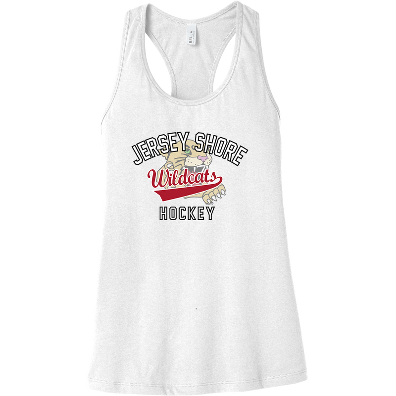 Jersey Shore Wildcats Womens Jersey Racerback Tank