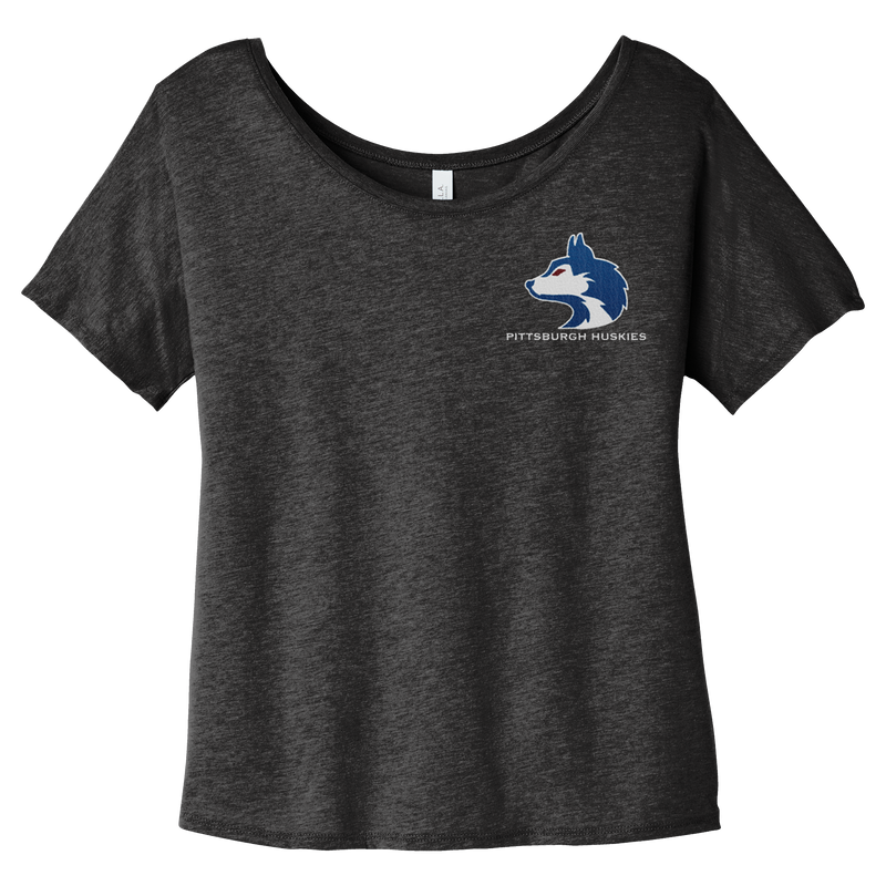 Pittsburgh Huskies Womens Slouchy Tee