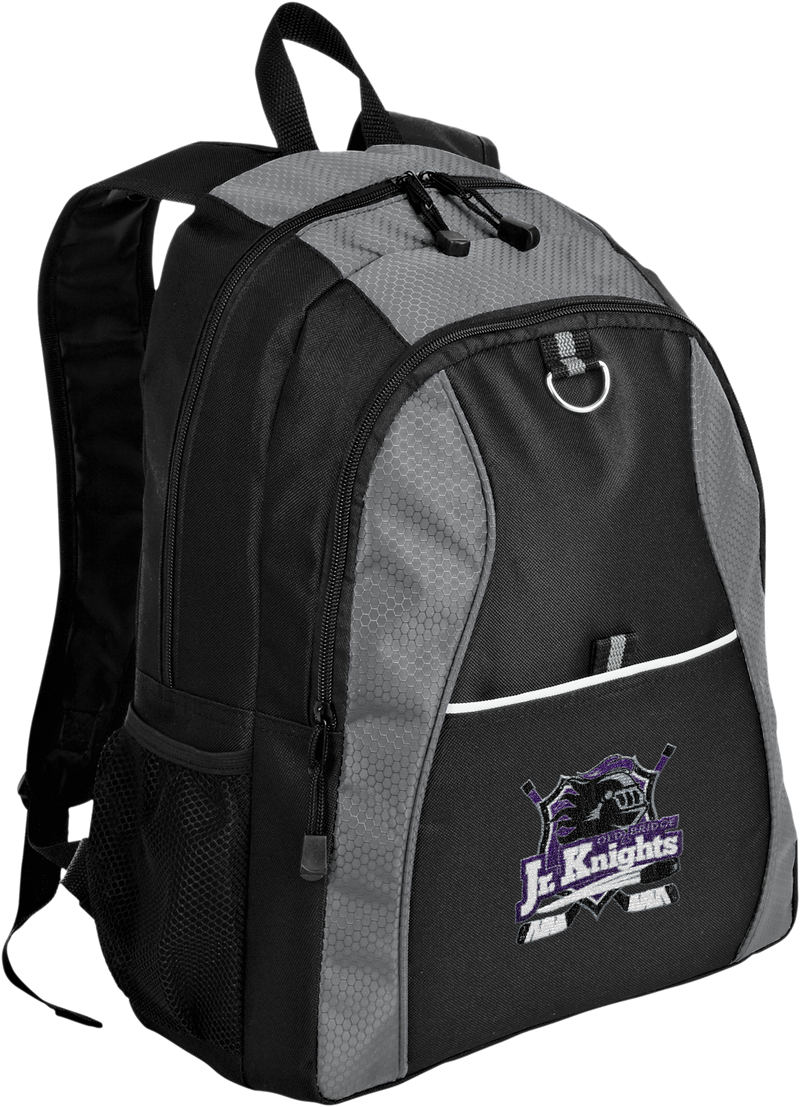 Old Bridge Jr. Knights Contrast Honeycomb Backpack