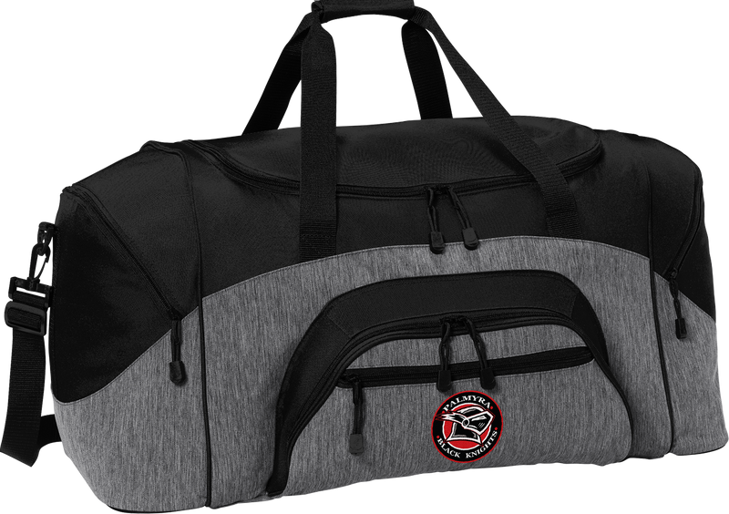 Palmyra Black Knights Standard Colorblock Sport Duffel