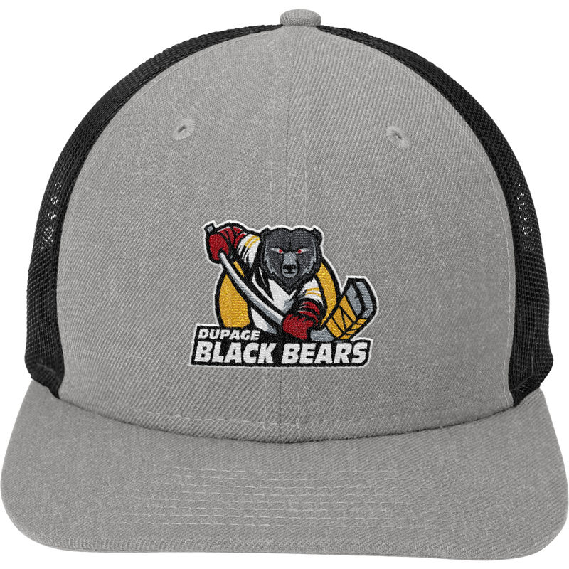 Dupage Black Bears New Era Snapback Low Profile Trucker Cap