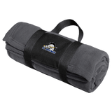 Mid-State Mustangs Fleece Blanket with Carrying Strap