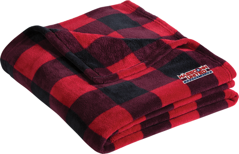 Mass Conn United Ultra Plush Blanket