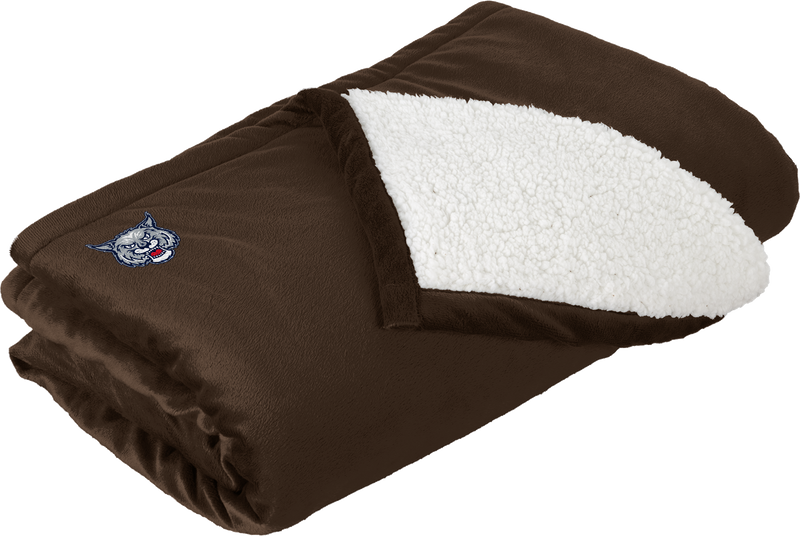 CT Bobcats Mountain Lodge Blanket