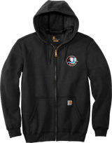 Jersey Shore Whalers Carhartt Midweight Hooded Zip-Front Sweatshirt