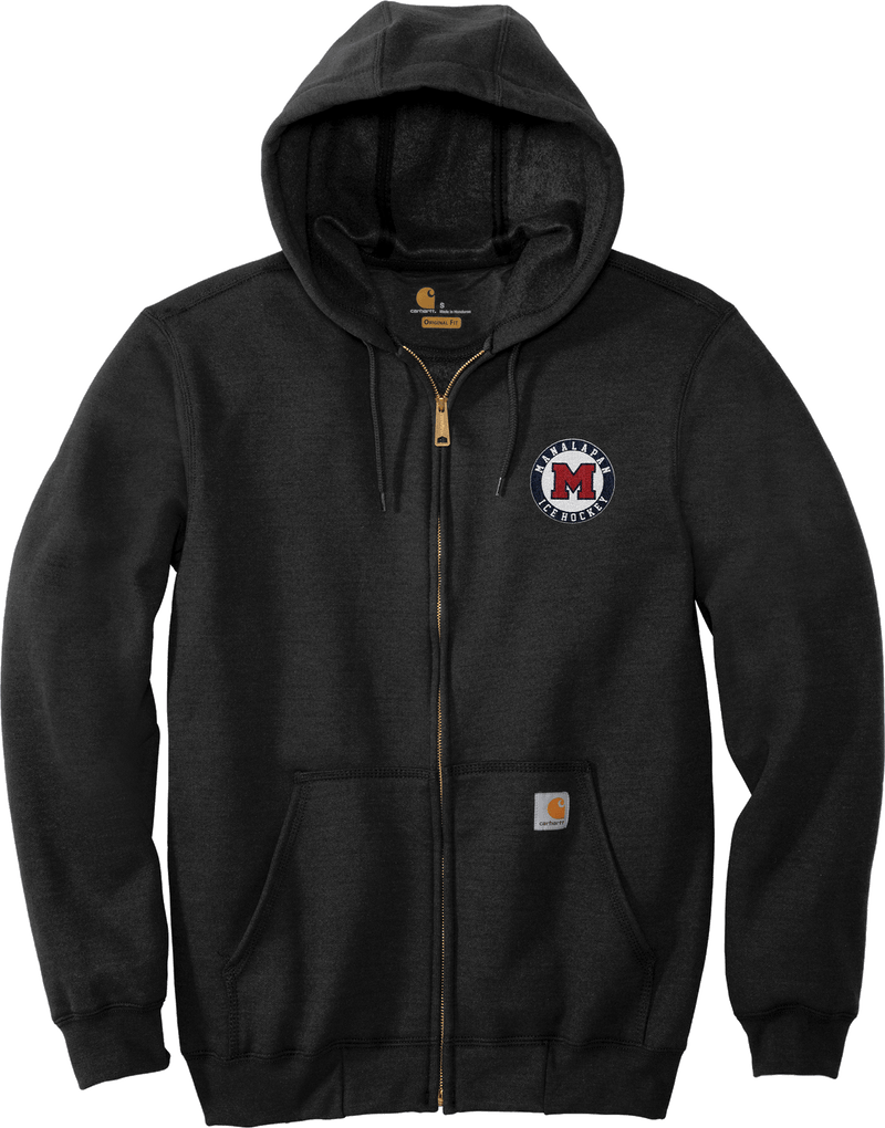 Manalapan Hockey Carhartt Midweight Hooded Zip-Front Sweatshirt