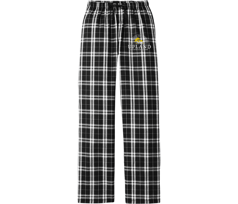 Upland Country Day School Women's Flannel Plaid Pant