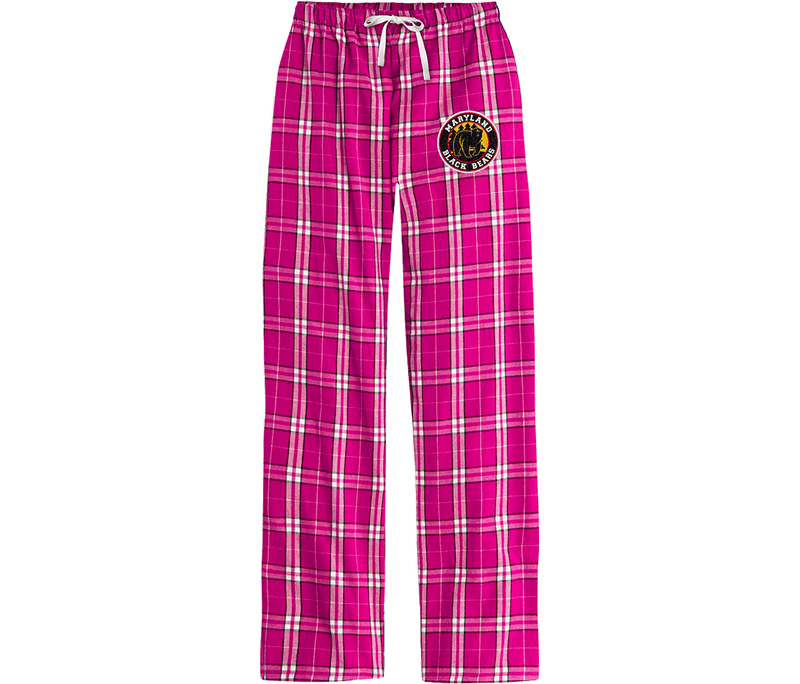 Maryland Black Bears Women’s Flannel Plaid Pant