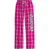 Knights Youth Football Women’s Flannel Plaid Pant