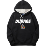 Dupage Black Bears Breakaway Fall Fleece Adult Hoodie