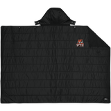 Princeton Tiger Lilies Eddie Bauer Puffy Camp Poncho