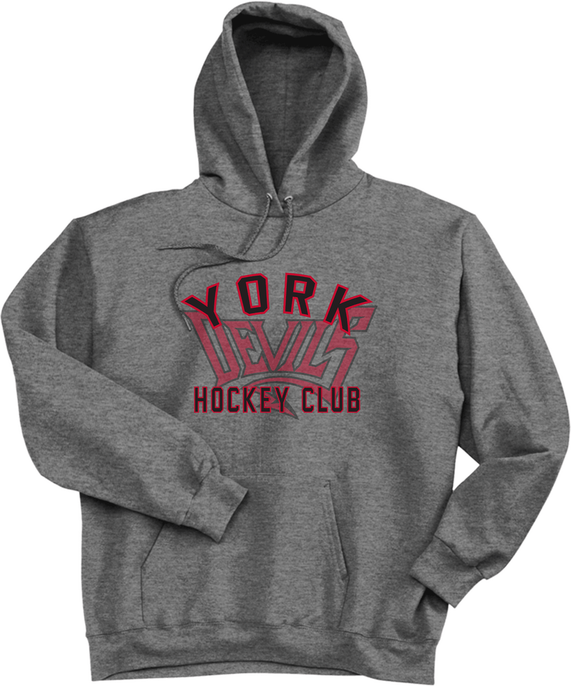 York Devils Ultimate Cotton - Pullover Hooded Sweatshirt