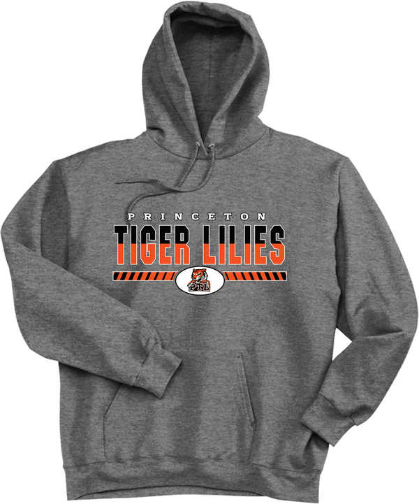 Princeton Tiger Lilies Ultimate Cotton - Pullover Hooded Sweatshirt