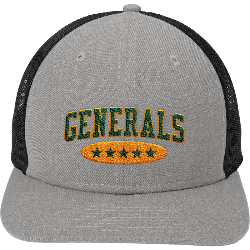 Red Bank Generals New Era Snapback Low Profile Trucker Cap