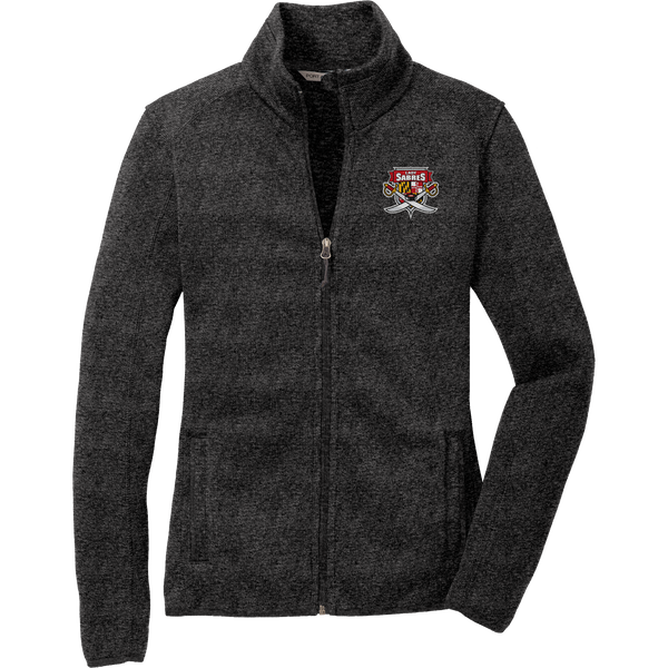 SOMD Lady Sabres Ladies Sweater Fleece Jacket