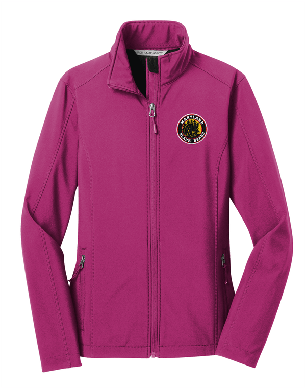 Maryland Black Bears Ladies Core Soft Shell Jacket