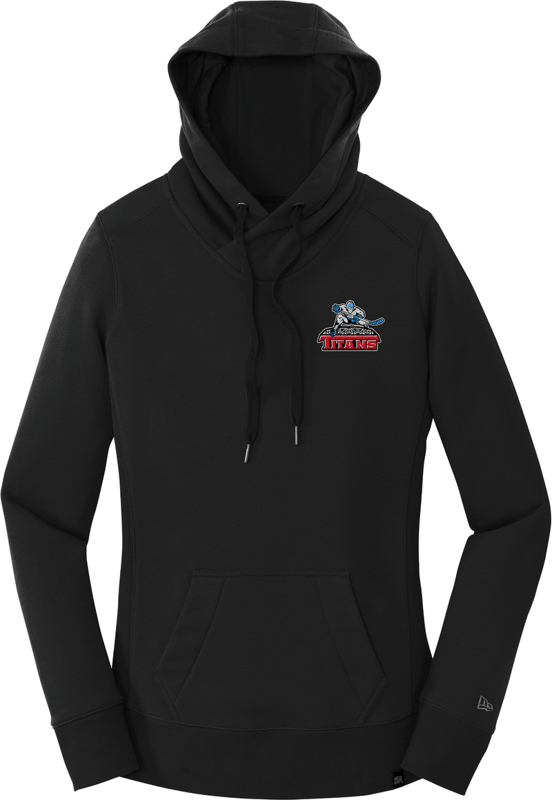 NJ Titans New Era Ladies French Terry Pullover Hoodie